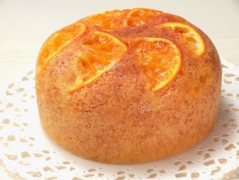 ホットケーキミックスで作る！ 簡単みかん缶ケーキ
