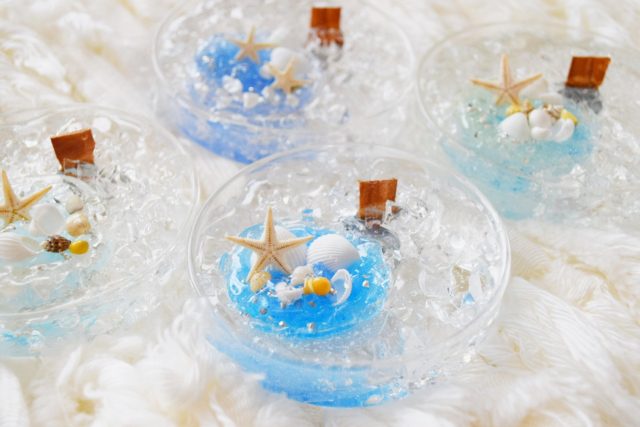 100均材料で「貝殻ジェルキャンドル」の作り方。夏のインテリアを涼しげにCHINTAI情報局