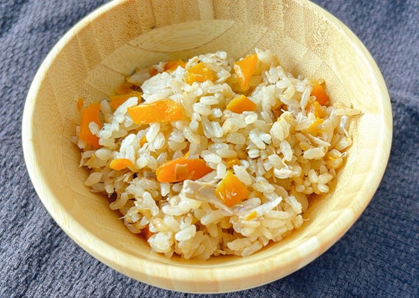 離乳食・後期 鯖缶冷麦チャンプル