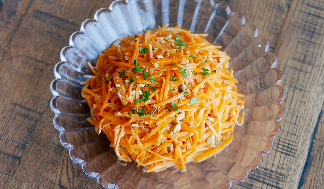 クルミのキャロットラペ