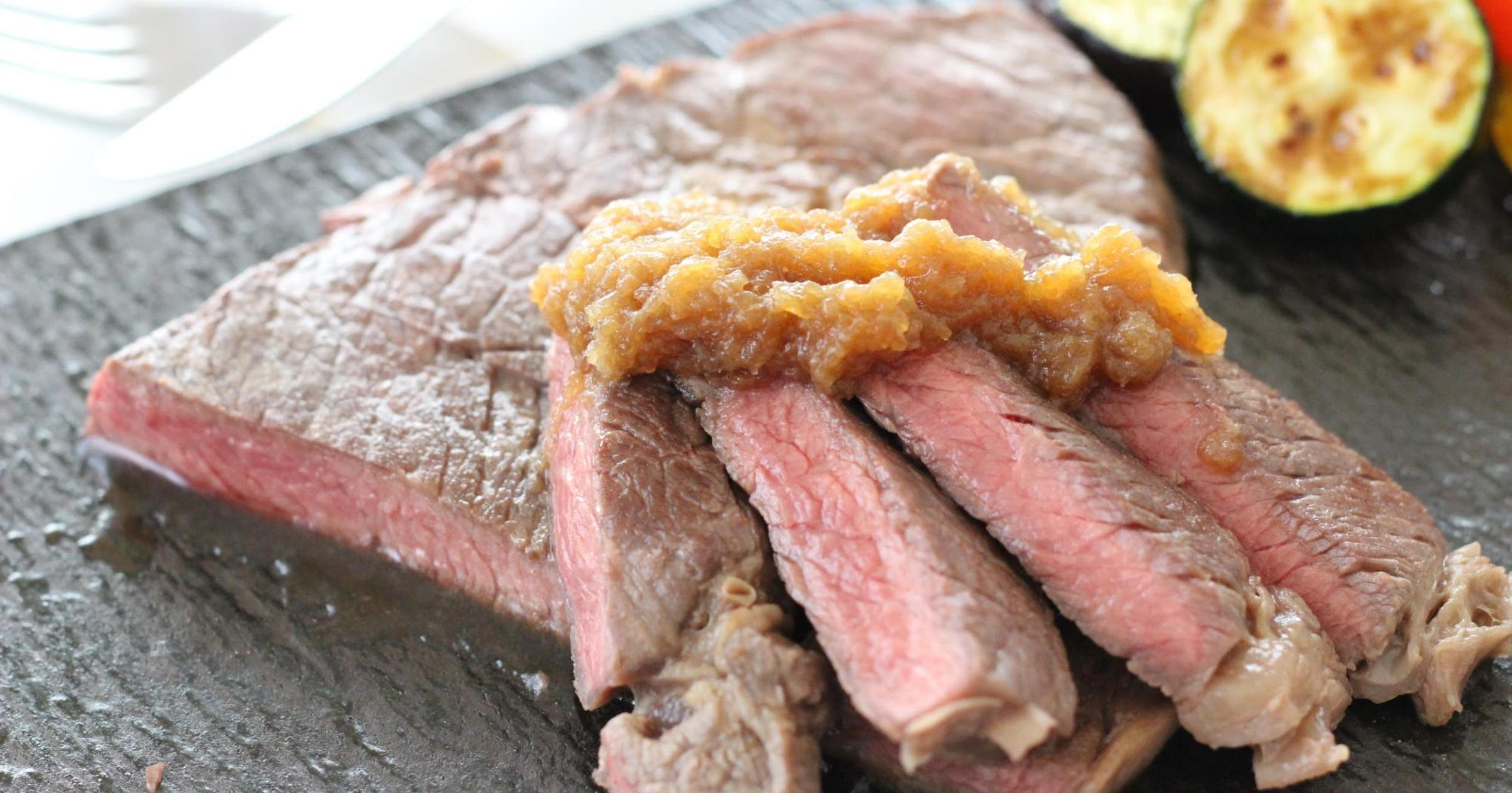 2023.7 ミスジステーキのもりもりサンドイッチ井上食堂×居酒屋かなえ特集レシピアメリカンビーフ＆アメリカンポーク公式サイト 米国食肉輸出連合会