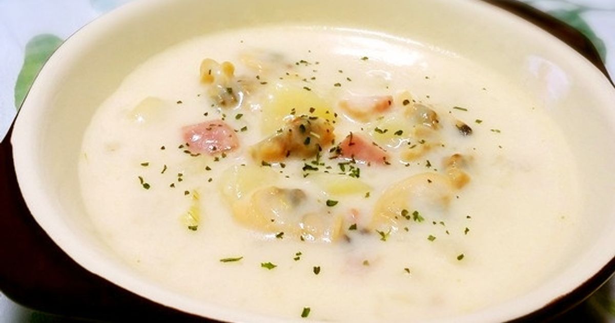 簡単クラムチャウダ