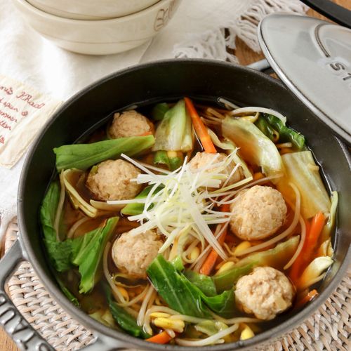 具沢山で大満足 鶏ひき肉と野菜のおかず味噌汁 - リアルフードキッチン REALFOODKITCHEN