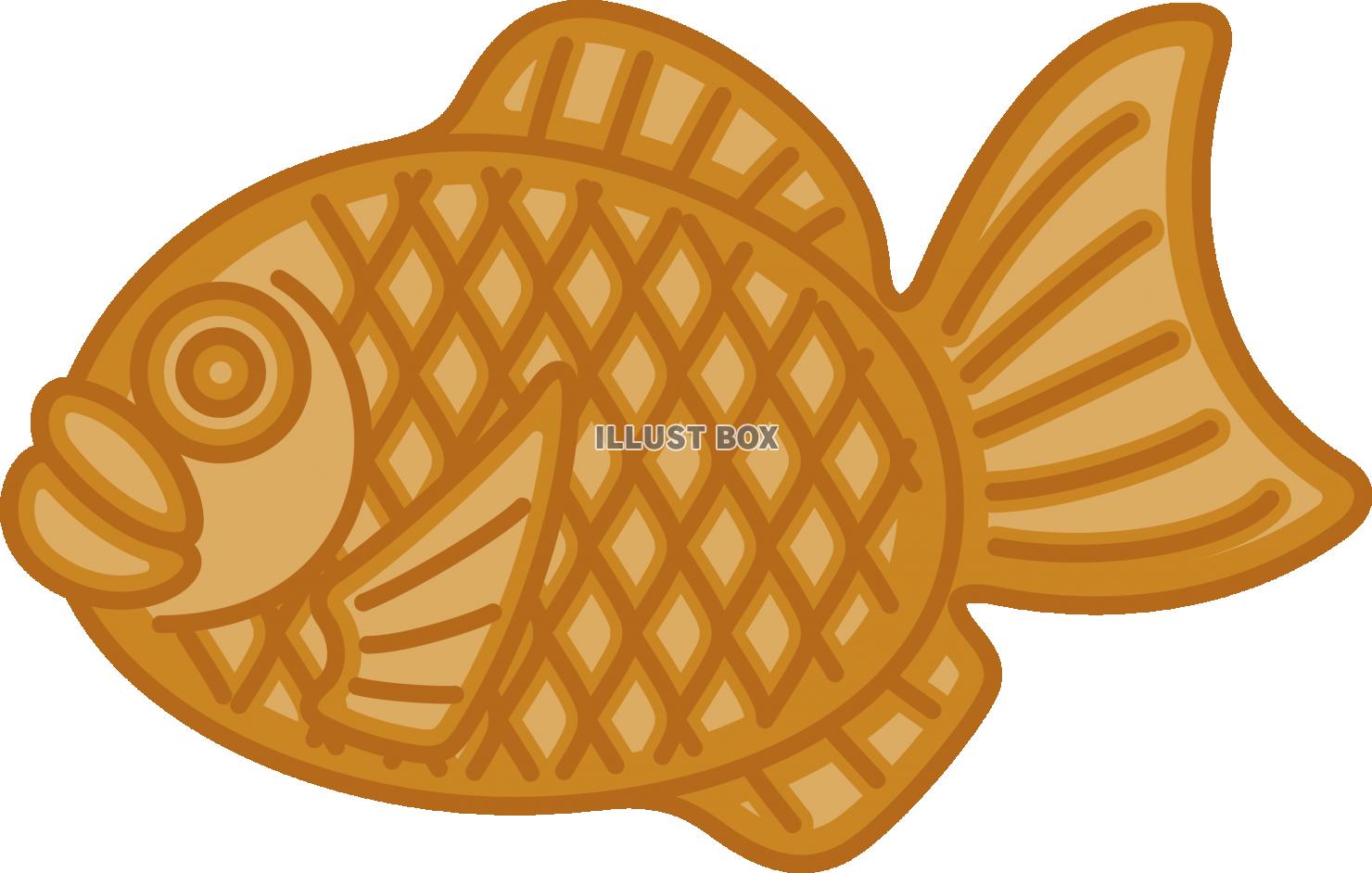 かわいい たい焼きイラスト・フリー素材なら「シンテリ」