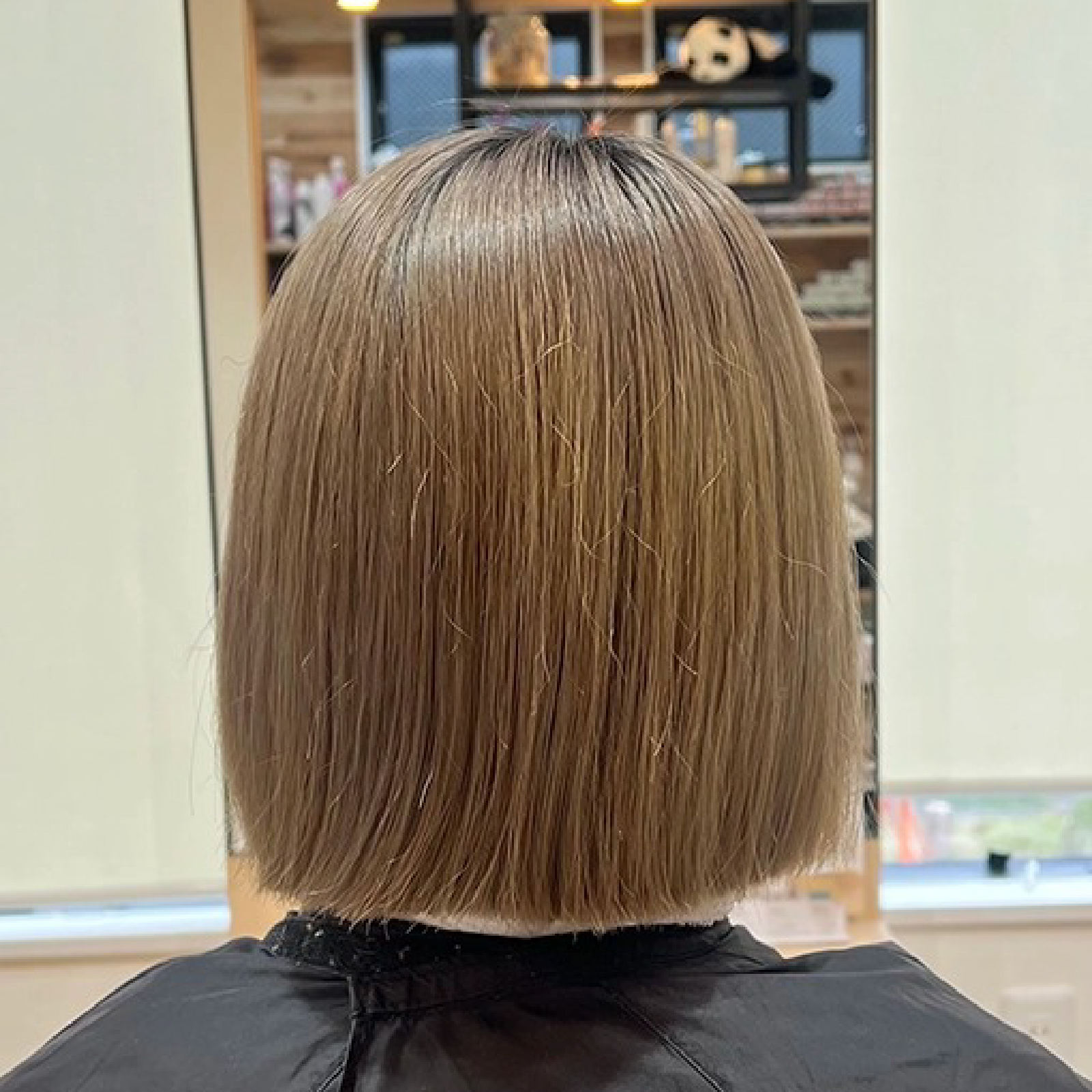 Ancels カラーバター新色 ハニーベージュ 使用例AncelsColorButter-エンシェールズカラーバタ