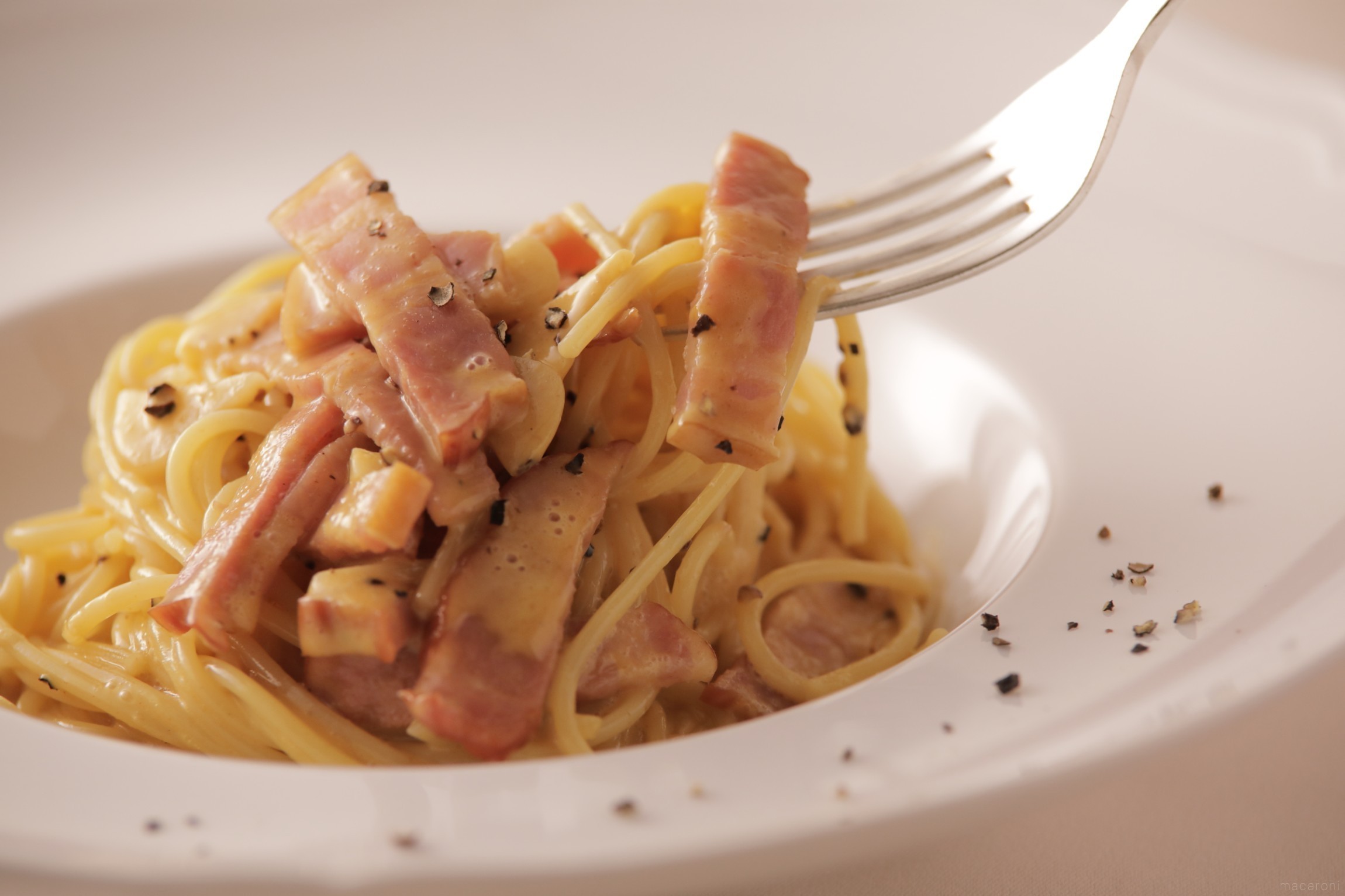 牛乳で簡単★失敗知らずの究極の濃厚カルボナーラ★