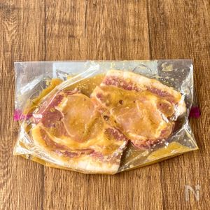 豚ロース 厚切り を味噌マヨで冷凍保存☆ レシピ・作り方 by 梨花* - 楽天レシピ