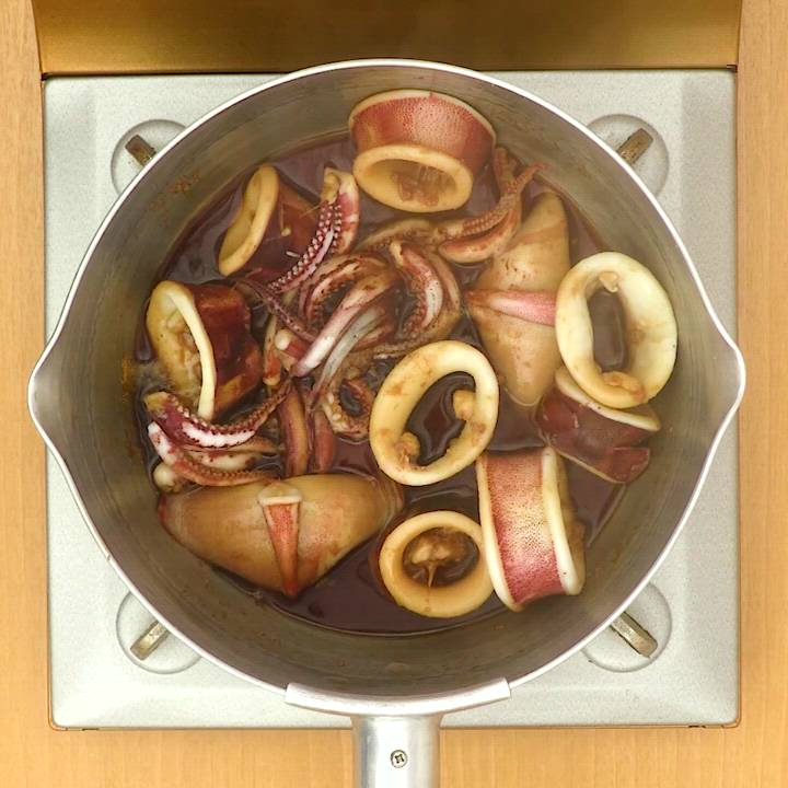 いかげそとこんにゃくのいり煮