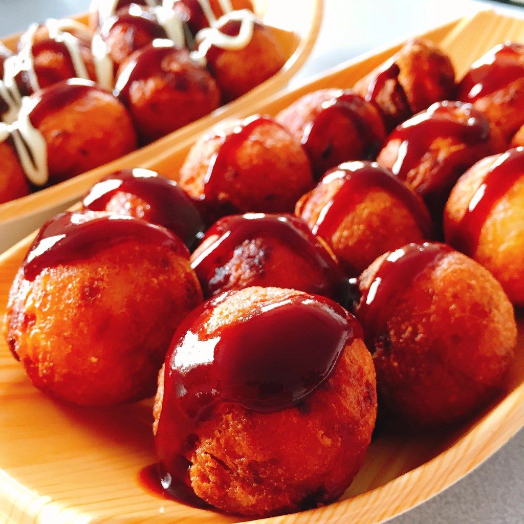 夏祭りの人気屋台フード たこ焼きの写真素材217968041 毎月1点無料 フリー のストックフォト イメージマート