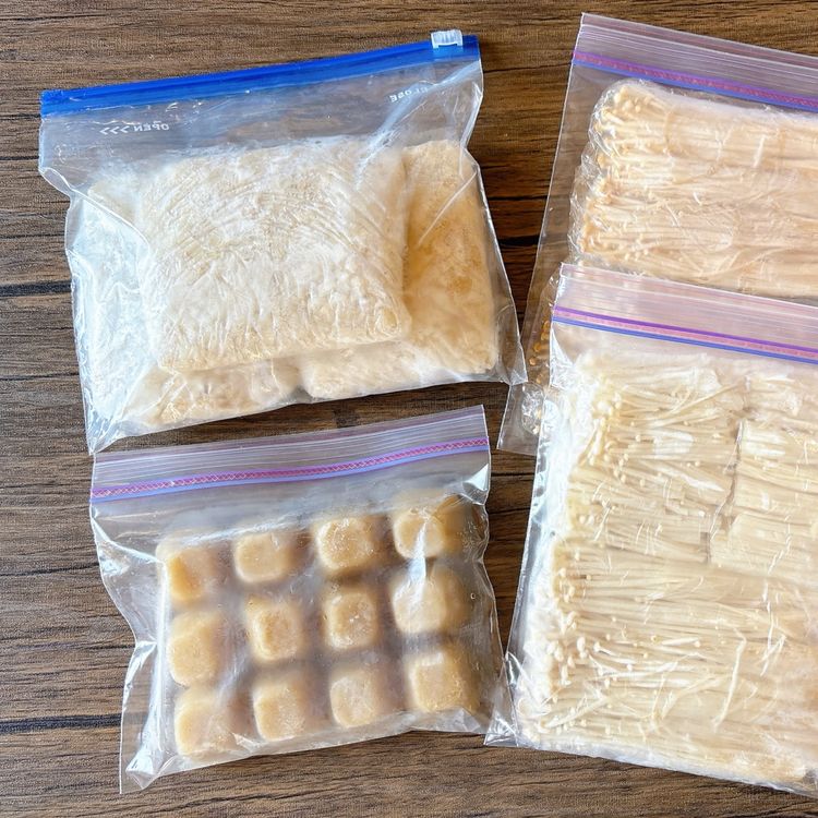 野菜ひとつ えのきのおかか和え