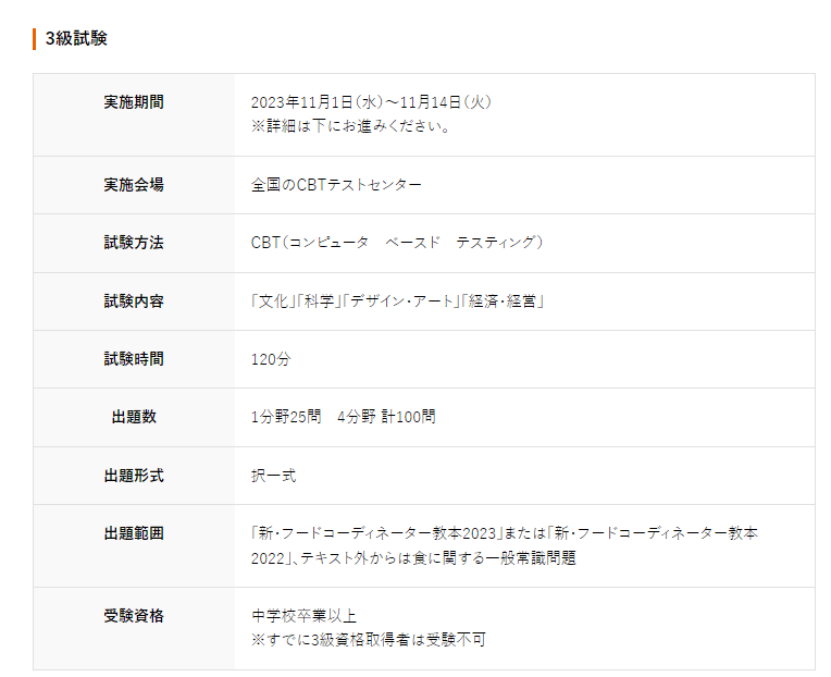 2級 フードコーディネーター教本 日本フードコーディネーター協会 フードコーディネーター 3級試験対策問題