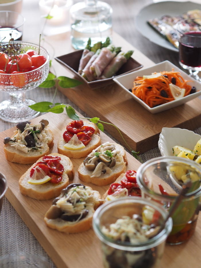 春のおもてなし料理 裏技で簡単に作れる持ち寄り料理パーティー料理おもてなしレシピおうち居酒屋持ち寄りレシピ春レシピ春野菜