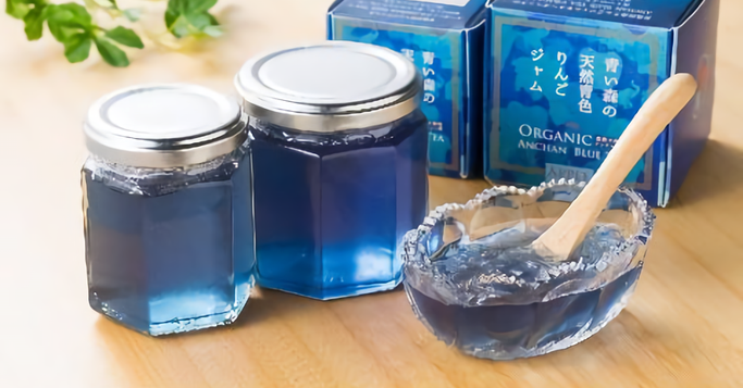 青い食べ物 食べますライブ😃