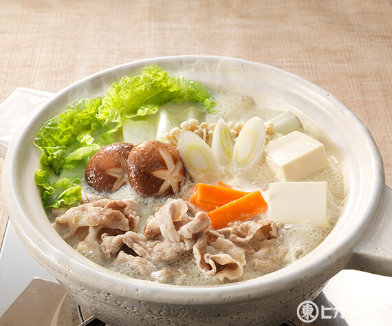 ２人で！かんたん鶏だし醤油鍋