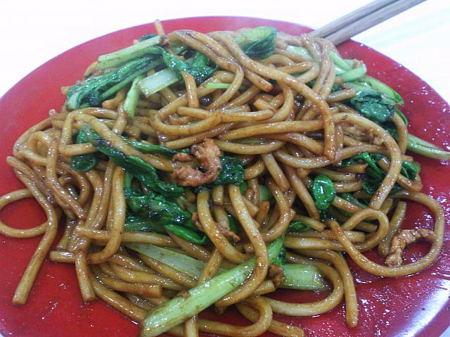 炒麺・だいたいどの店のも 同じ顔してるんです 笑 。 : Made in HongKong