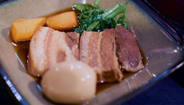 本格焼豚＆半熟煮玉子