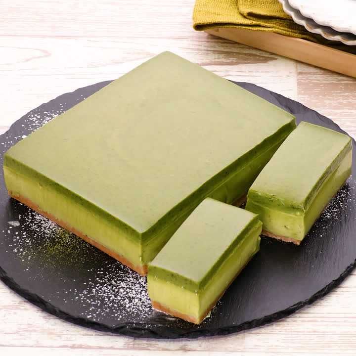 抹茶好きのための抹茶ガトーショコラ