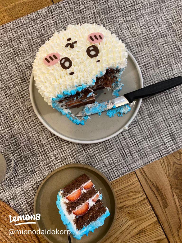 激かわ ハチワレケーキ作る深夜の眠すぎクッキングぅ〜！2024もたくさんキャラフード作りたい - YouTube