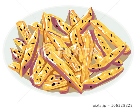 大学芋のイラスト203826594- イメージマート