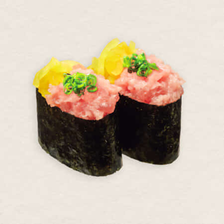 真鯛とカニ味噌あん肝軍艦