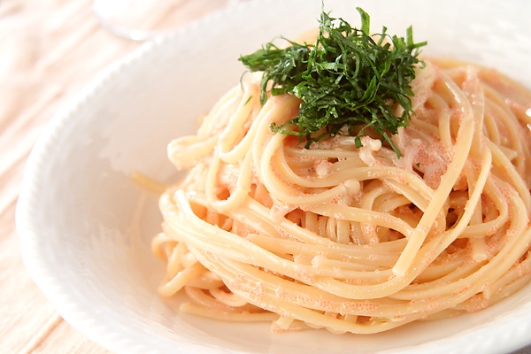 明太子とたらこをWで使った濃厚クリーミーソース 大盛り生パスタ 明太子クリーム -イオンのプライベートブランド TOPVALU トップバリュ-イオンのプライベートブランド TOPVALU トップバリュ