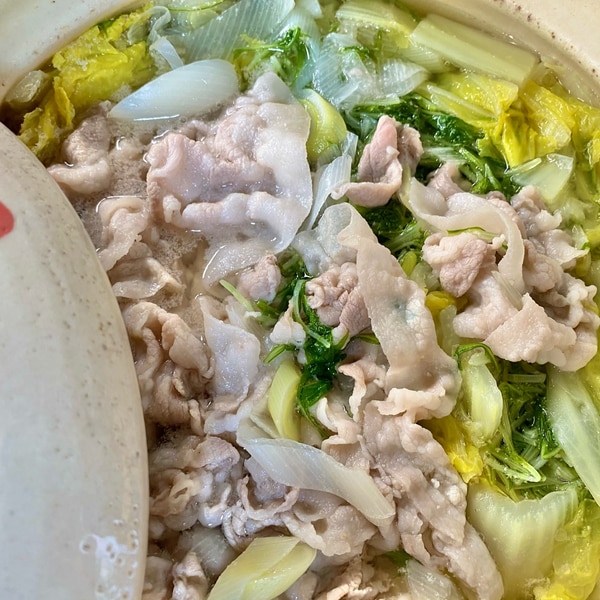 かんたんひとり鍋