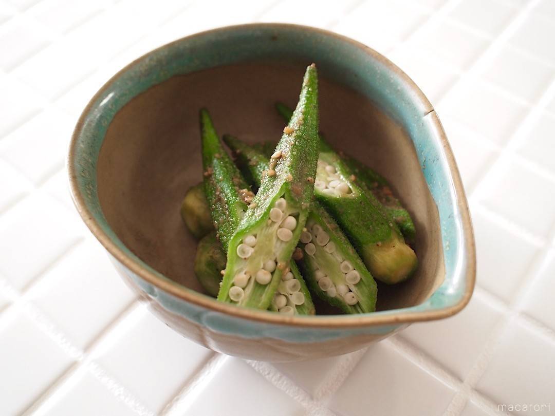 オクラの胡麻和え