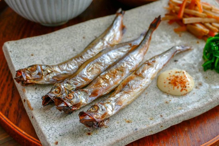 ししゃもをフライパンでキレイに焼く