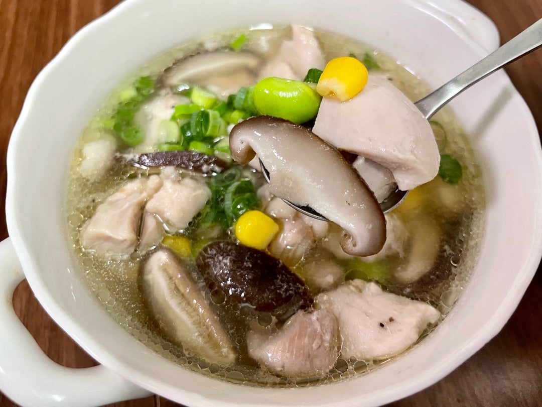 あったまる♪ ねぎ塩スープ