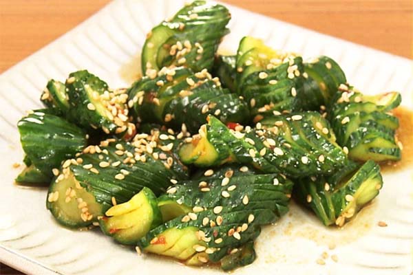 やみつき蛇腹きゅうり お箸が止まらない副菜レシピ♪