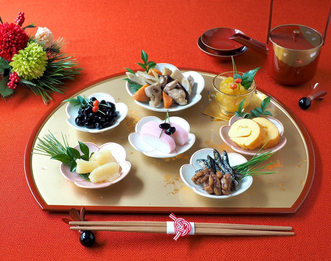 おせち料理の簡単もりつけ ワンプレートからお重まで