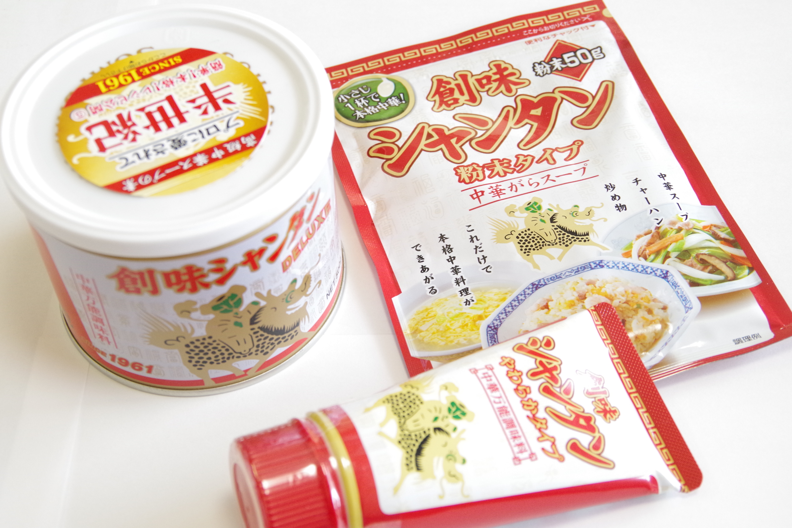 Amazon.co.jp: 中華調味料4種セット創味シャンタン 豆板醤 甜麺醤 オイスターソースチューブ 中華料理 調味料セット :食品・飲料・お酒