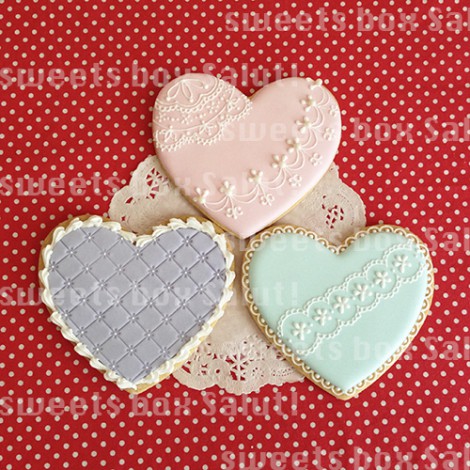 ウエディングアイシングクッキー♡クッキーミシェル