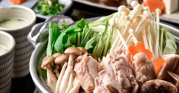 ≪信州産鶏三種の水炊き鍋≫プロのこだわりスープ！信州黄金軍鶏・信濃地鶏・信州ハーブ鶏を食べ比べ 信州中尾山温泉 松仙閣 - 宿泊予約は じゃらん