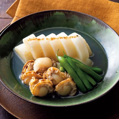 ホタテのバター醤油 丼