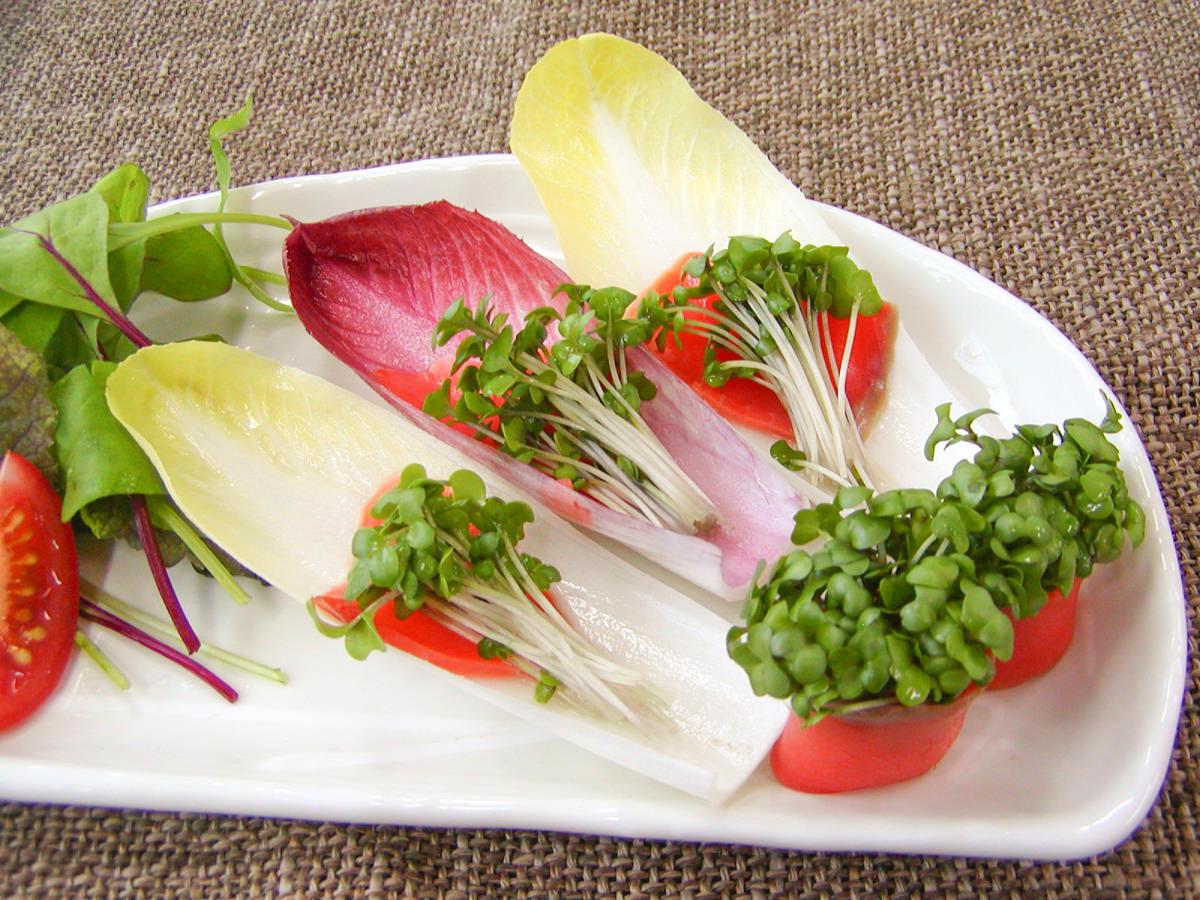 スモークサーモンの前菜