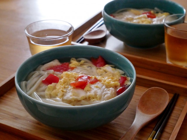 めちゃ旨・一番簡単な作り方♡ヘルシー明太クリームうどん