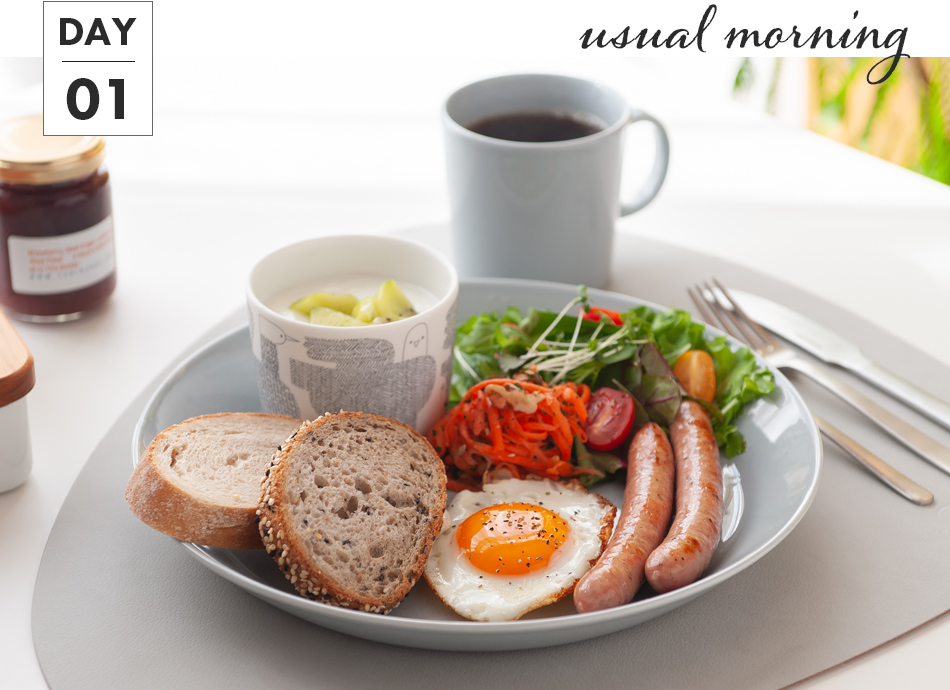 管理栄養士でアスリート♪バランス重視な私の「ワンプレート朝食」 - 朝時間.jp
