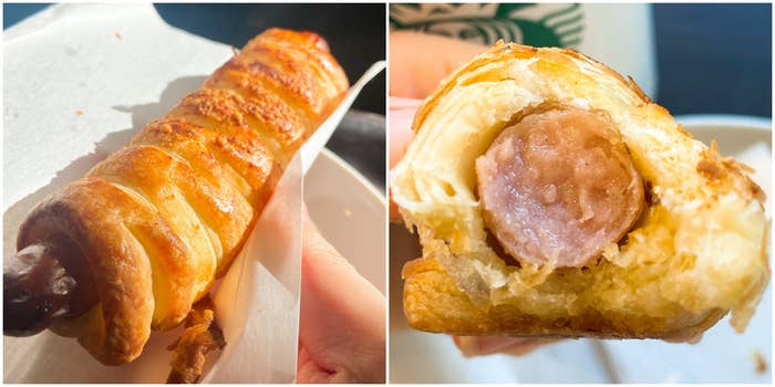 スタバ風あらびきソーセージパイの簡単レシピ