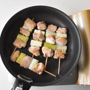 むね肉de串なし塩焼き鳥下味冷凍 作り置き お弁当