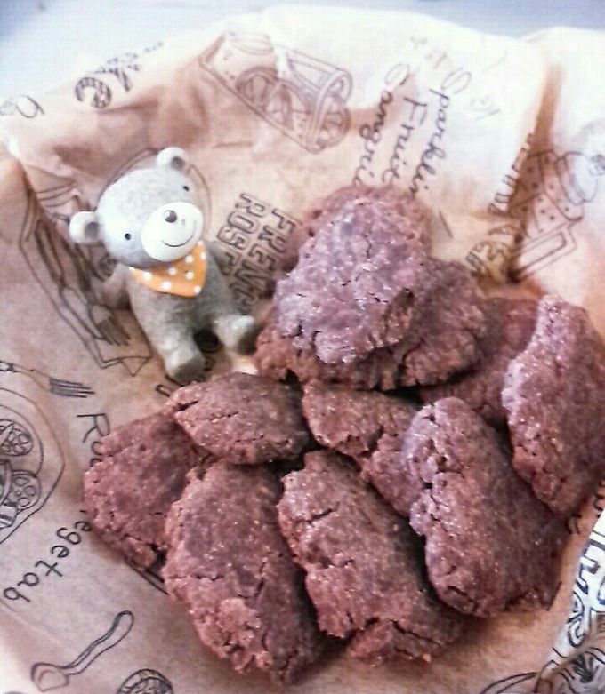 乳・卵なし！スノーボールクッキーココア