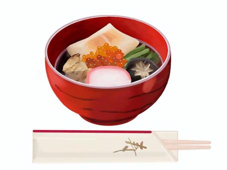 お雑煮 食べ物 無料イラスト素材Good