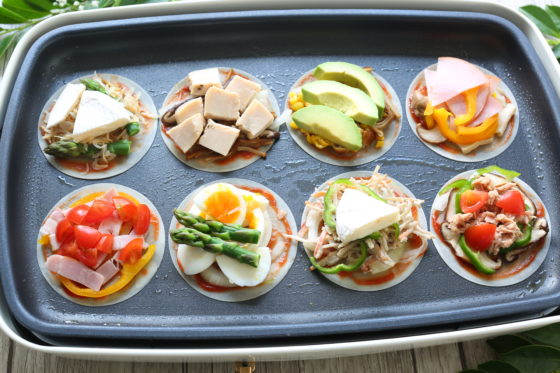 簡単おつまみ パリパリ＆甘じょっぱい「餃子の皮ではちみつカマンピザ」 料理編集者・藤井のレシピオレペの中の人ってなに食べてるの？～ベテラン料理編集者3人のうちごはん～オレンジページnet