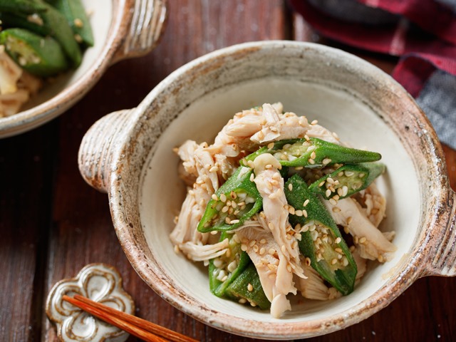 ささみのマヨ醤油和えクラシル