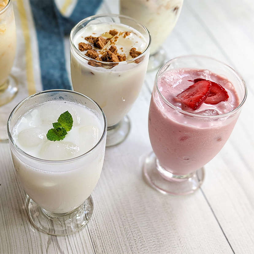 ミキサーいらず♡贅沢いちごミルク