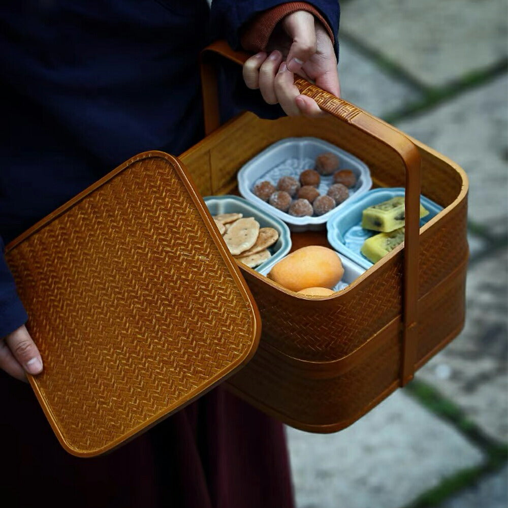 国産 スズ竹弁当箱 篠竹虎斑竹専門店 竹虎