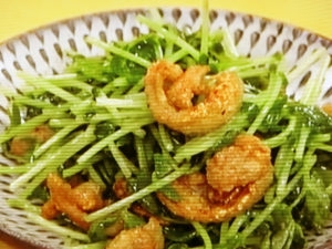 辛うま“がたまらない！「トウガラシの焼きおにぎりと豆苗炒め」 開店！キッチン別府ちゃんTOSオンライン