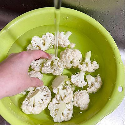 カリフラワーの冷凍保存