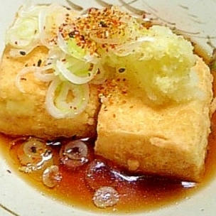 揚げ出し豆腐のちりめんおろし大根かけ レシピ・作り方 by micoドキンちゃん - 楽天レシピ