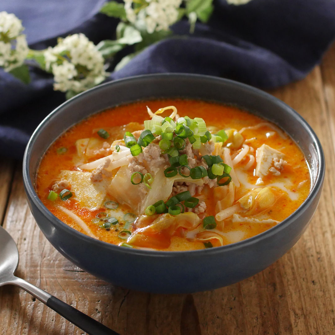 くずし豆腐の豆乳スープレシピティファール公式サイト